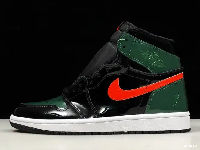 Orange-Fir AV3905-038 x Air High Jordan Black 1 Retro Team SoleFly OG 0619